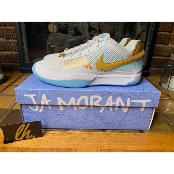 Men’s Sz 11.5 Nike Ja 1 Year Of The Dragon Athletic Sneakers FV1290-100 - Picture 3 of 10